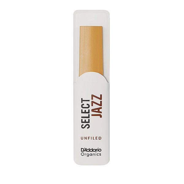 Palheta Sax Tenor 2H (Unidade) DAddario Organic Select Jazz