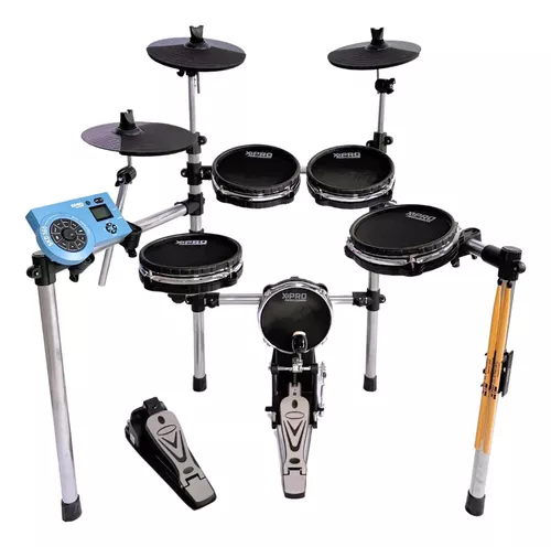 Bateria Eletrônica X-Pro ED 444 C.Ibanez Mesh Head