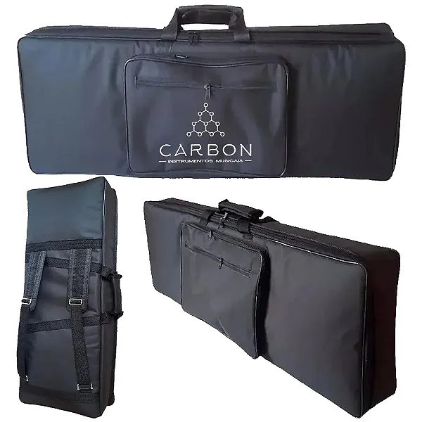 Capa Para Teclado Korg 37 Acolchoada Carbon