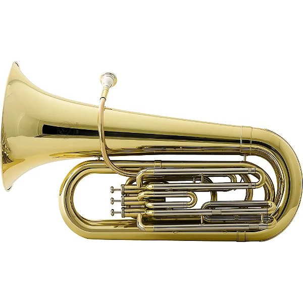 Tuba Harmonics BB HBB-L332L 3/4 3 Pistões Laqueada - Qualidade Superior e Som Incrível