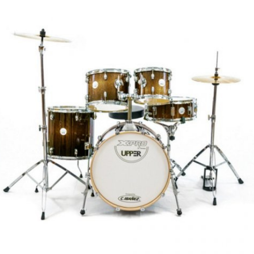 Bateria Acústica X-Pro 20" Gold Sparkle