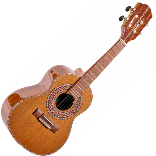 Cavaco Acústico Rozini Virtuoso RC23.AC.N.CD com Tampo Maciço em Cedro Canadense
