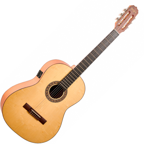 Violão Eletroacústico Rozini João RX209.EGC.F.CD com Tampo Maciço em Marupá e EQ Rozini GC-2