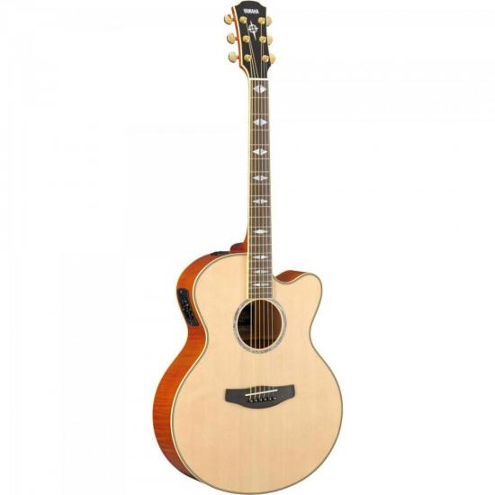 Violão Yamaha CPX1000 Eletroacústico Aço Natural - Qualidade Superior e Som Incrível