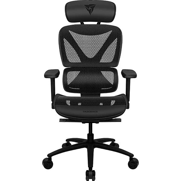Assento Ergonomico XTC Mesh Black ThunderX3 - Conforto e Estilo para Sua Cadeira
