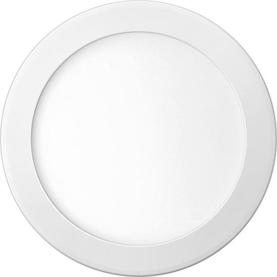 Painel Plafon LED Embutir Redondo 18W 6500K Elgin - Iluminação Eficiente e Moderna