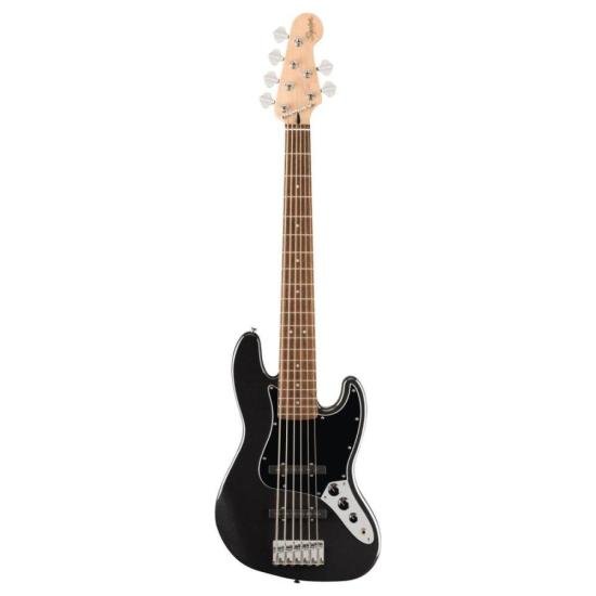Contrabaixo Squier Affinity Jazz Bass VI Black Metallic - O Melhor Preço e Desempenho para Músicos!