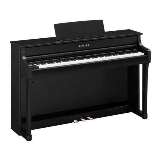 Piano Digital Yamaha Clavinova CLP835 Preto - Qualidade Sonora Superior e Design Elegante