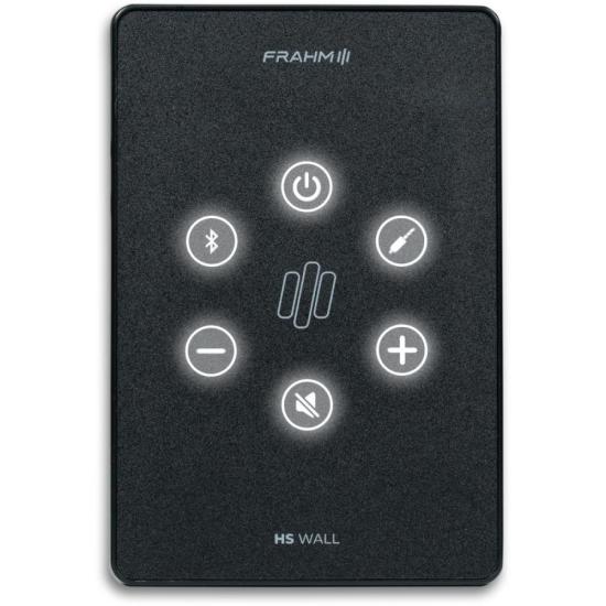 Amplificador de Parede Frahm HS Wall 30W Bluetooth Preto - Som de Qualidade e Conectividade Sem Fios