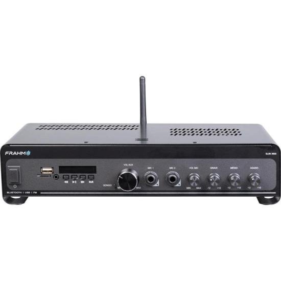 Amplificador Frahm Slim 3600 Optical G5 200W RMS - Potência e Qualidade de Som para sua Casa