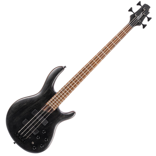Contrabaixo 4 Cordas Ativo Cort B4 Element OPTB com Bartolini MK1 Escala Roasted Maple Ponte MetalCraft M4 e Acabamento Fosco