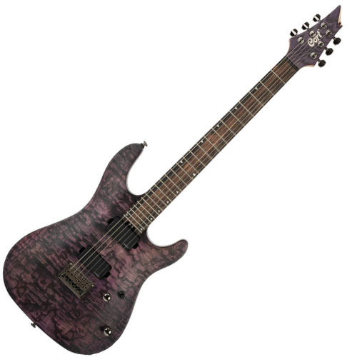 Guitarra Cort KX500 Etched Deep Violet 6 Cordas com Fishman Fluence