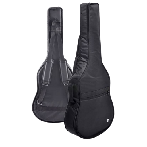 Capa Acolchoada Para Violão Folk Extra 600 Preta
