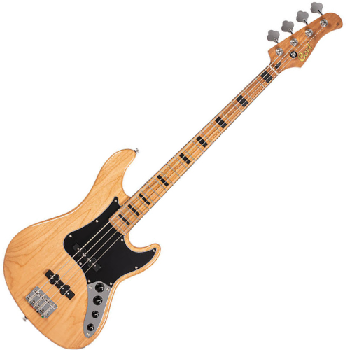 Contrabaixo Cort GB64JJ NAT Jazz Bass 4 Cordas Ativo E assivo Natural