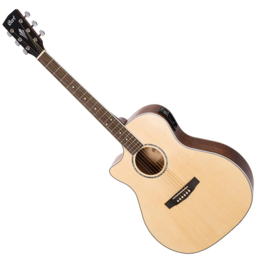 Violão Eletroacústico Cort GA-MEDX LH OP para Canhoto