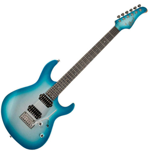 Guitarra Cort G300 Glam PIMB Polar Ice Metallic Burst com Captadores Powersound HSS e Ponte Tremolo