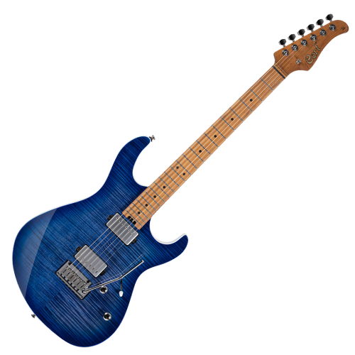 Guitarra Cort G290 FAT II BBB Bright Blue Burst com Captadores VTH77