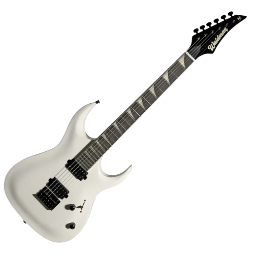 Guitarra Waldman WGA220X WH White com Captadores HH e Ponte Fixa