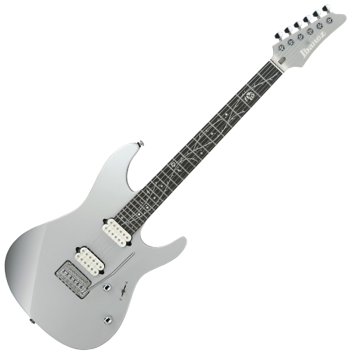 Guitarra Ibanez TOD10-CSV Tim Henson Signature Premium Classic Silver com Fishman Fluence e Bag
