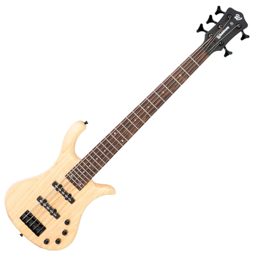 Contrabaixo Waldman WB405A NAT Natural com Corpo Ash e Captadores J-J Cerâmicos Ativos