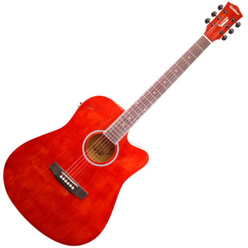 Violão Eletroacústico Waldman DCE 141 BN Folk Aço e Pré-amplificador EQ-3RT