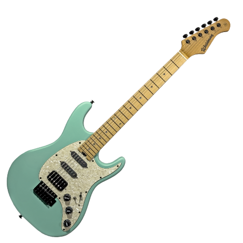 Guitarra Waldman ST-441X LGS/B Light Green Satin Premium com Technical Wood e Bag