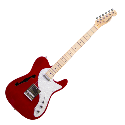 Guitarra Waldman GTE-300 WR Wine Red - Traditional Electric Series Professional