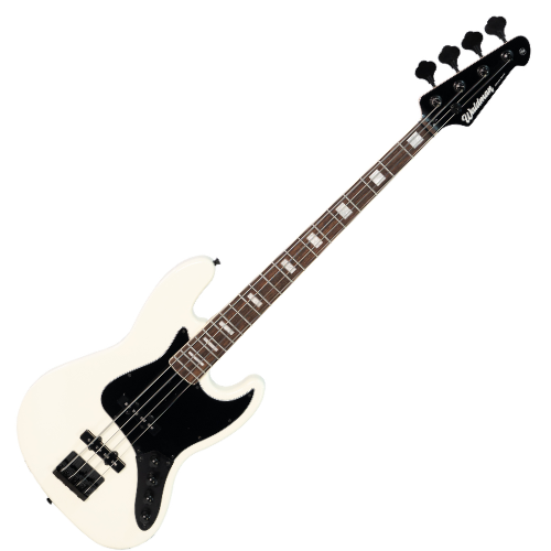 Contrabaixo Waldman Premium Mastery GJJ400A AW Antique White com Captação JJ Ativa