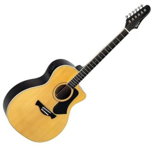 Violão Tagima Rio Negro NTABS Grand Auditorium Eletroacústico Natural Satin com Captação Piezo e EQ TEQ-8