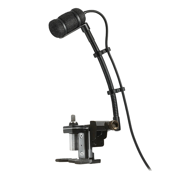 Microfone Audio-Technica ATM350D Condensador para Bateria com Suporte UniMount - Sistema Profissional para Drums