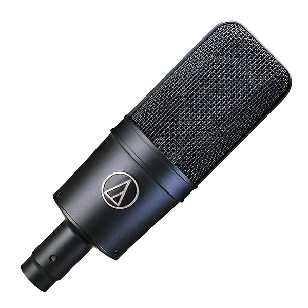 Microfone Audio-Technica AT4033a Condensador Cardióide Large Diaphragm - Estúdio Vocal com Shock Mount e Filtro HPF