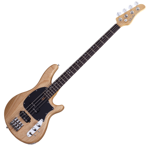 Contrabaixo Schecter CV-4 Gloss Natural com Captadores Schecter Diamond J-Bucker e Ponte Schecter Custom Bass 2490