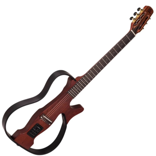 Violão Elétrico Marquês VN-19CTSEQ Chestnut Fosco Vazado Cutaway com Fishman Clasica III