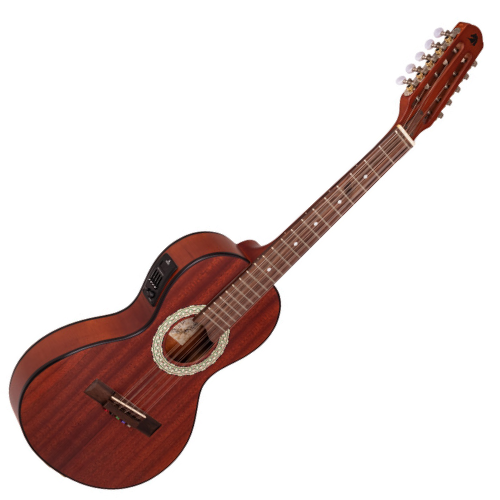 Viola Ponteio Eletroacústica Marquês VIL-52MGSEQ Ponteio Mahogany Fosco com EX-4
