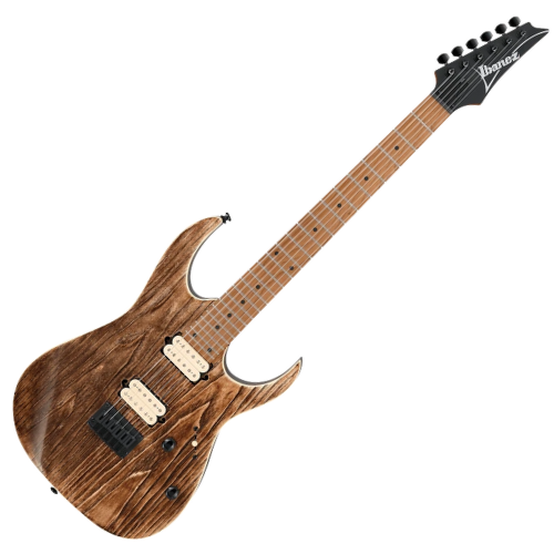 Guitarra Ibanez RG421HPAM ABL Antique Brown Stained com Captadores DiMarzio Air Norton e The Tone Zone e Ponte F106