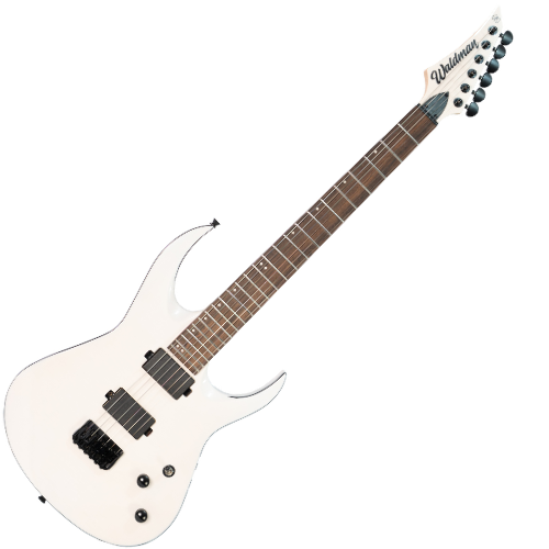 Guitarra Waldman WIG520 TWH Trans White com Captadores Ativos HH e Ponte Fixa