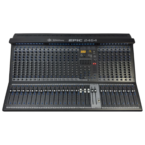 Mesa de Som Waldman EPIC-2464 24 Canais com Efeitos DSP 380 Tipos e USB