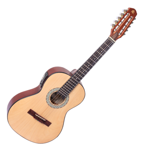 Viola Clássica Eletroacústica Ativa Natural Fosco VIL-05NSEQ Marques