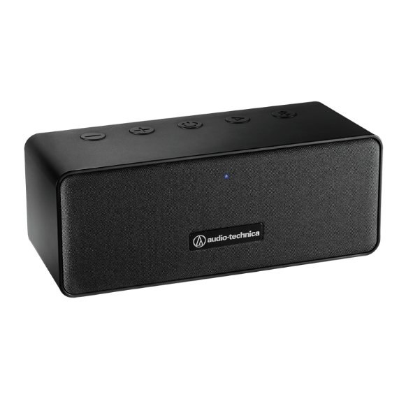 Alto-Falante Portátil Sem Fio Audio-Technica AT-SP65XBT com Bluetooth 5.0, Drivers Full-Range 3" e Radiador Passivo, Microfone Integrado e Bateria de 12 Horas