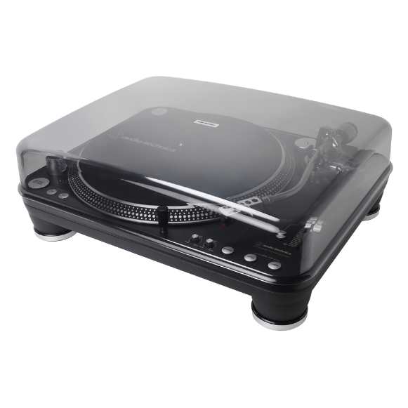 Toca-Discos Audio-Technica AT-LP1240-USBXP com Acionamento Direto, Saída USB, Pré-Amplificador Fonográfico Chaveável e Cápsula AT-XP5 para DJ