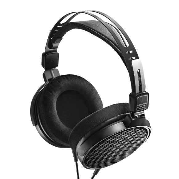 Fone de Ouvido Profissional Audio-Technica ATH-R30x Open-Back com Drivers 40mm Neodímio, Cabo 3m e Design de Referência