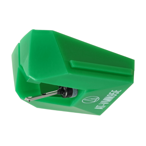 Agulha Audio-Technica AT-VMN95E Elíptica Verde 0.3 x 0.7 mil para Cápsula AT-VM95E