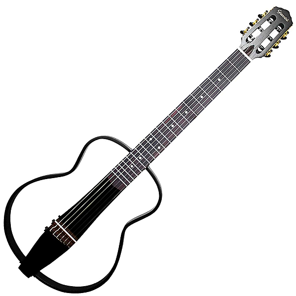 Violão Eletroacústico Giannini Roadman GRMN BK Black com Laterais Desmontáveis, Pré-Amplificador GT-100 Bluetooth e Bag