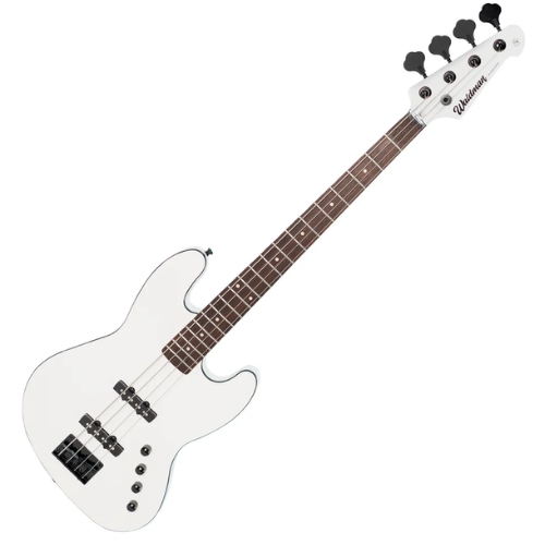 Contrabaixo Ativo 4 Cordas Jazz Bass Waldman GJJF350A White