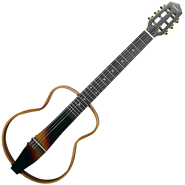 Violão Eletroacústico Giannini Roadman GRMN 3TS 3-Tone Sunburst com Laterais Desmontáveis, Pré-Amplificador GT-100 Bluetooth e Bag