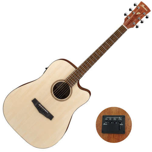 Violão Eletroacústico Ibanez PF10CE OPN Natural Open Pore