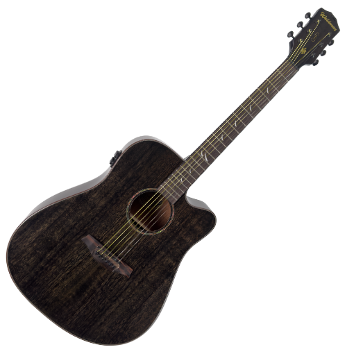 Violão Eletroacústico Aço Waldman Opus Grand DCFX-1441 Black
