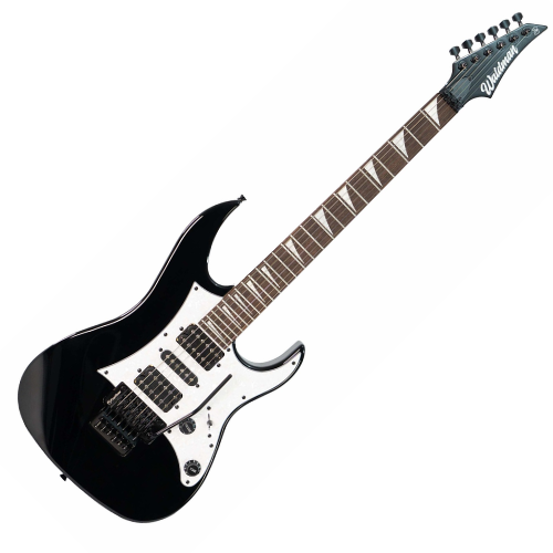 Guitarra Waldman WIG350 BK Black com Captadores HSH Cerâmicos e Ponte Floyd Rose Original Flutuante