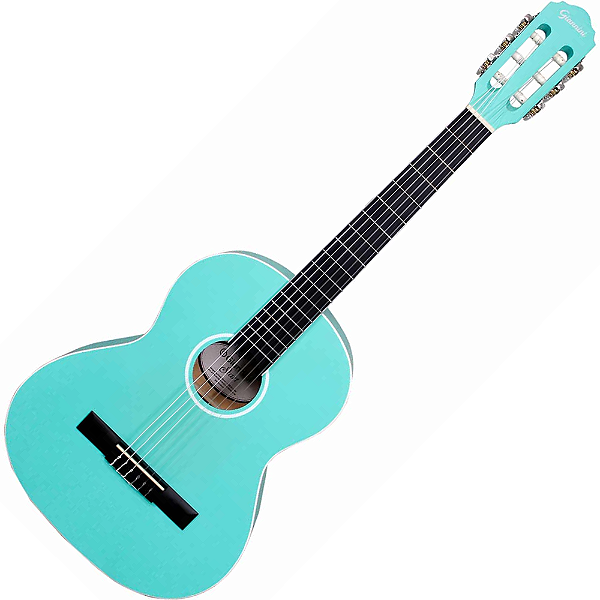 Violão Acústico Náilon Giannini Start N6 TBS Turquoise Blue Satin