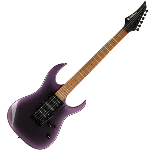 Guitarra Waldman WIGR170 CHSV Chameleon com Captadores HSH Cerâmicos e Ponte Tremolo 2 Point Black